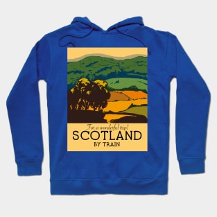 "For a wonderful Trip!" Scotland By Train Hoodie